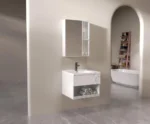⁦مغاسل ديكور ألمونيوم متوفره بعده مقاسات 60سم – 80سم⁩ - الصورة ⁦3⁩