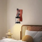 ابليك فانوس خشبي E27*1