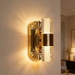 ⁦ابليك مفرد ذهبي لون الانارة 3اضاءات⁩ - الصورة ⁦3⁩