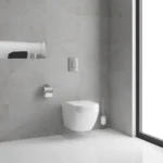 ⁦كرسي معلق جروهي مع سيفون كامل⁩ - الصورة ⁦2⁩