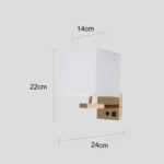 ⁦ابليك مودرنPRO ذهبي E27*1L TYPEC+USB⁩ - الصورة ⁦2⁩