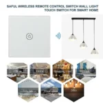 ⁦مفتاح مفرد غطاء اسود ذكي تحكم عن بعد Wifi سهل الاستخدام يعمل باللمس تحكم بالجوال متوافق مع اليكسا وجوجل هوم توفل⁩ - الصورة ⁦5⁩