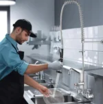 ⁦خلاط مطبخ احترافي للمشاريع والمطاعم – ستانلس ستيل عالي الجودة⁩ - الصورة ⁦2⁩