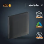 ⁦مفتاح مفرد دركسون 4 مسمار لون بيانو اسود⁩ - الصورة ⁦2⁩