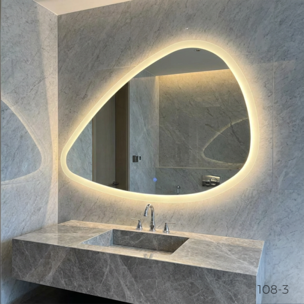 مرايا جدارية دائرية مقاس50*70