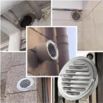 ⁦غطاء خرطوم مجرى هواء دكت ستيل مخرج 6 بوصة⁩ - الصورة ⁦2⁩