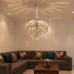 علاقي مودرن فضي E14*5